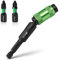 LitOrange 3 Pcs 90 mm Magnetic Pivoting Impact Screwdriver Drill Bit Holder with 2 x 25 mm PZ2 & PH2 Bits Rotary Drill Extension Bit Holder for Narrow Spaces or Corners
