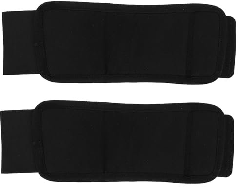 BCOATH Schützende Fliegengamaschen Fliegenbeingamaschen Pferdegamaschen Hufglocken Fliegenbeinschützer Pferdebeinwickel