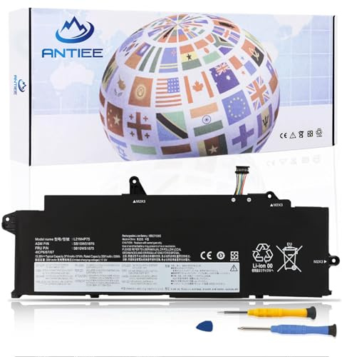 ANTIEE 57Wh L21M4P75 Laptop Batterie Compatible with Len-ovo ThinkPad T14s Gen 3 2022 Gen 4 2023 Series L21D4P74 SB10W51976 SB10W51977 L21B4P71 L21L4P73 5B10W51874 5B10W51875 15.36V
