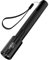 ANSMANN LED Taschenlampe in schwarz T150, Outdoor Leuchte mit hocheffizientem Reflektorsystem, 150 Lumen & Spritzwassergeschützt IP54, Ideal für Gassigehen, Wandern, Joggen, etc.