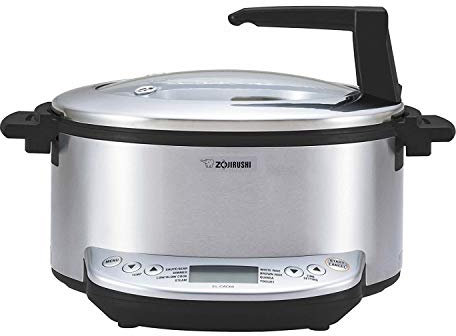 Zojirushi EL-CAC60XZ Multicooker, 6 Qts, Brushed Stainless