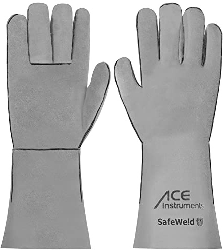 ACE SafeWeld Guanti da lavoro - Guanti per saldatori - EN 388/12477-10/XL (Confezione da 1)
