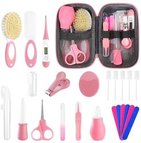 Baby Healthcare and Grooming Kit for Newborn Kids, 36PCS Upgraded Safety Baby Care Kit, Newborn Nursery Health Care Set, Baby Care Products