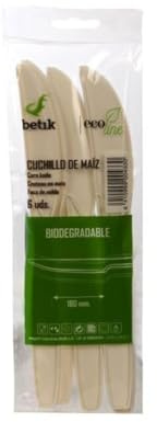 Betik Cuchillo Bio Maíz, 6 unidades