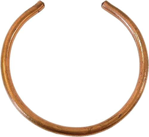 Wonder Care Bracciale in rame puro per donna e uomo Copper Kada per uomo Fascia magnetica in rame con custodia in velluto e scatola regalo (confezione da 2)
