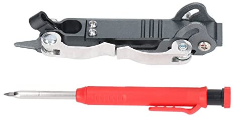 Strumento di Incisione Multifunzionale, Strumento di Misurazione della di Graffiti per la Lavorazione del Legno Calibro di Contorno per Incisione, Tagliapiastrelle