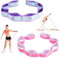 Halinuia 2 Stück Stretching Band Fitnessbänder Yoga Band, Gymnastik Bänder Elastisch Pilates Fitnessbänder, für Erwachsene Tanz Gymnastik Fitnessstudio Sport