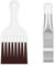 Air Conditioner Cleaning Brush,2 PCS Multifunction Ac Coil Cleaner Brush Condenser Brush Condenser Cleaning Comb Air Conditioning Comb Coil Condenser Brushes for Kitchen Small Appliances