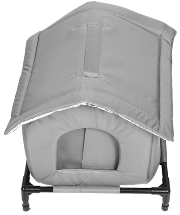 JOINPAYA Cuccia Per Gatti Da Esterno Rifugio Per Animali Domestici Isolato Cuccia Resistente Alle Intemperie Per Gatti Randagi Posto Per Dormire All Aperto