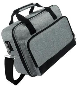 QUXVUIS Custodia per videoproiettore resistente e impermeabile Borsa organizer protettiva per proiettore in tessuto portatile e resistente agli strappi