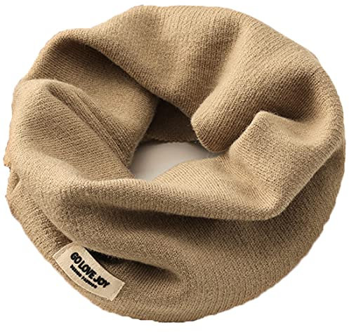 Augcomre Schlauchschal Multifunktionstuch Lässige Winddicht Neckwarmer Damen Halstuch für Winter Thermal Fleece Halten Sportschal Halswärmer (khaki)