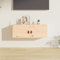Homgoday Hängeschrank 80x30x30 cm Massivholz Kiefer Hängeschrank Hängeschrank Wandorganizer Schrank für Küche und Wohnzimmer Home Indoor Aufbewahrungsmöbel 725