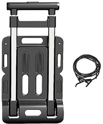 Carretilla De Mano Plegable,Capacidad 100 Kg Ruedas Portátiles Transportador Rodante | Carrito De Equipaje con Altura Ajustable,para Compras Viajes En Aeropuerto Transporte En Garaje