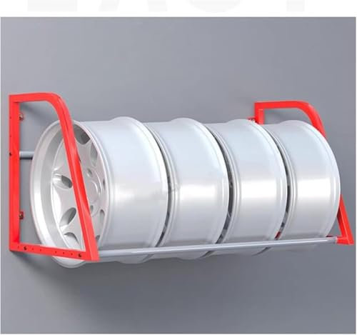 Scaffalature per Pneumatici per Garage, Montaggio a Parete per Camion/Auto/Moto da Cross/Quad/Camper, Supporto per riporre Pneumatici per seminterrato, Officina, Officina, per pneu