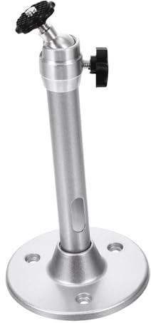 HONMEET Supporto per Videoproiettore in Alluminio Staffa da Soffitto e Parete con Angolo Rotante Montaggio Facile per Casa e Ufficio