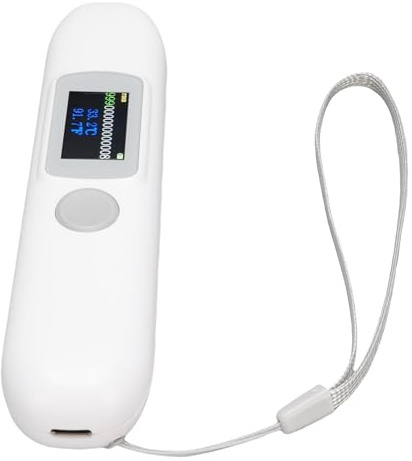 KUIDAMOS Scanner de Puces pour Animaux de Compagnie, Lecteur Compact D'étiquettes d'animaux avec écran Couleur pour la Gestion des, Scanner de Puces Portable pour de Compagnie
