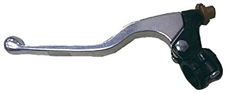levier long + cocotte d'embrayage bihr aluminium coulé poli/noir universel