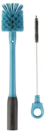 Owala 2-in-1 Water Bottle and Straw Cleaning Brush, One Size, Smokey Blue (C04745)