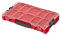 Qbrick System Pro Organizer 100 Red Ultra HD Sortimentskasten Sortierkasten Schraubenbox Sortierbox Kleinteilemagazin Werkzeugbox Für Werkstatt Sortierboxen Für Kleinteile Rot 45,2 x 29,6 x 7,9 cm