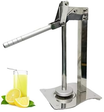 Lemon Juicer Stainless Steel Press Handled Manual Juicer Lemon Lime Squeezer Lemon Clip crusher nut grinder for fruit or nuts
