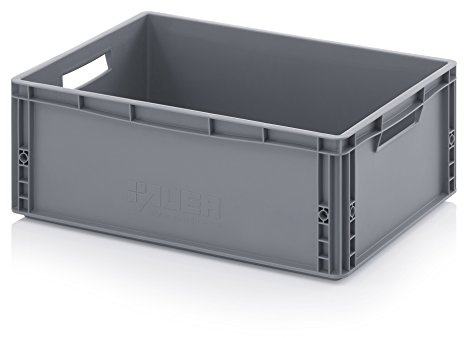 Auer Packaging EG 64/22 Euro Container Solid Stacking 60 x 40 x 22cm