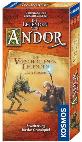 Kosmos 690908 Die Legenden von Andor - Die verschollenen Legenden Alte Geister, Erweiterung für das Grundspiel Die Legenden von Andor, ab 10 Jahren, Fantasy-Brettspiel