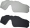 Galvanic Ersatzgläser für Oakley Radar EV Path OO9208 Sonnenbrille – Chrom + Schwarz polarisiert – Kombipack