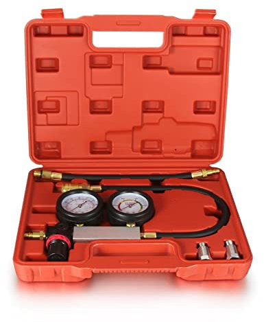 Dromedary Druckverlust Tester Druckverlustprüfer Kompressionstester Kompressionsdruck Prüfer KFZ Tester Zylinderdruck Druckverlusttester Kompressionsdruckprüfer