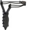 Eva Shop® Premium Schleuder Steinschleuder mit Kugelmagazin präzise Profi Zwille aus Stahl Sportschleuder Futterschleuder extrem Starke Präzisionsschleuder (Target-Mark Black Sling Steinschleuder)
