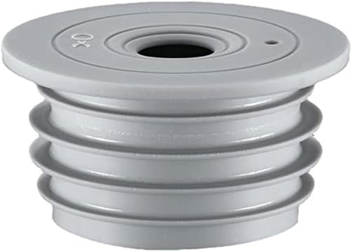 Sello de tubería para lavadora, sello de manguera de drenaje, sello de desodorante, sello de tubería gris para antitapón con anillos, manguera de drenaje, lavadora, herramientas de alcantarillado,