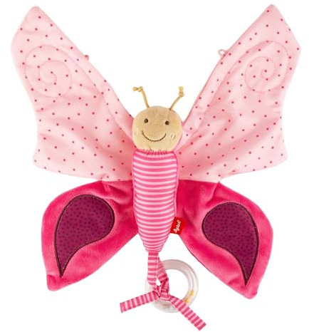43332 SIGIKID Schnuffeltuch Schmetterling Knistertücher