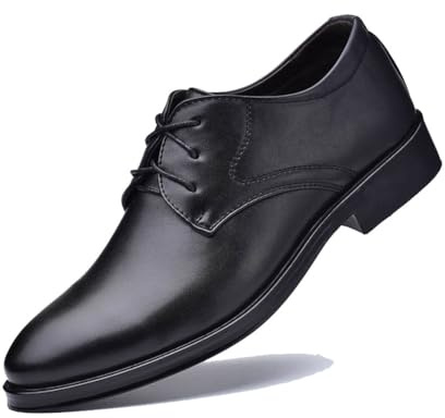 Oxford Homme Lacets Derby Dressing Chaussure Urban Habillées,Noir,38 EU