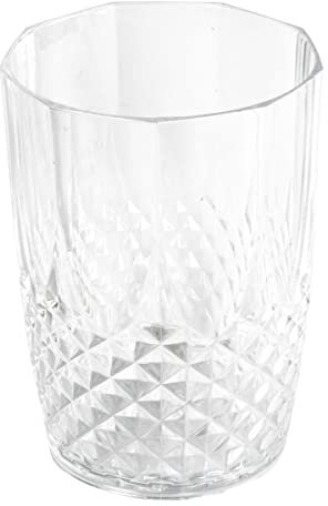 alpina Ensemble de Verres 6 Pièces - Verres à Eau avec Effet Cristal 400ml - Verrerie Élégante pour Boissons et Cocktails