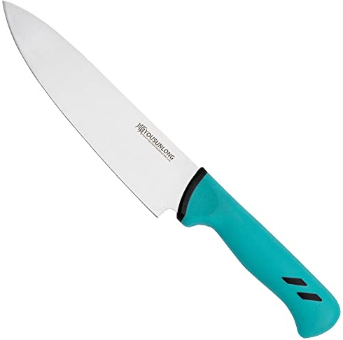 YOUSUNLONG Kockknivar 20,3 cm – blad av molybdenstål med hög kolhalt – slaktkniv – ergonomiskt, halkfritt handtag