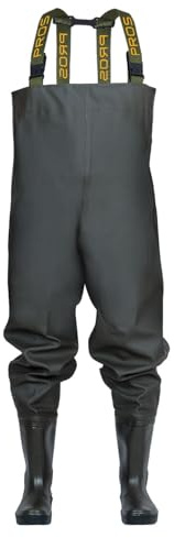 Pros Wathose Watstiefel Anglerhose Anglerstiefel Teichhose Fischerhose (AJ-SB01) (47)