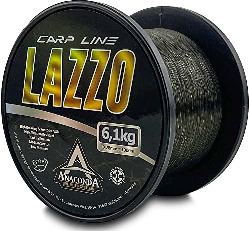 Saenger Unisex – Erwachsene Anaconda Carp Lazzo 1.000m/0,30mm