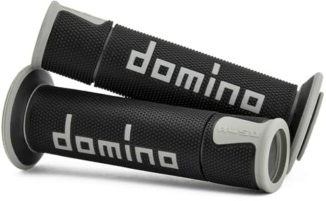 Domino Lenkerpaar schwarz/grau Racing Road