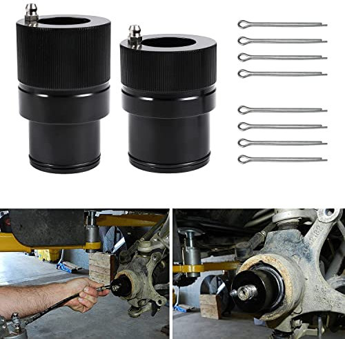 Johntruck Kit di attrezzi per grasso per cuscinetti ruota anteriore posteriore da 40 mm e 44 mm, adatto per Polaris ATV, UTV, SXS RZR XP 570/800 Ranger 800/900 Sportsman 500/1000