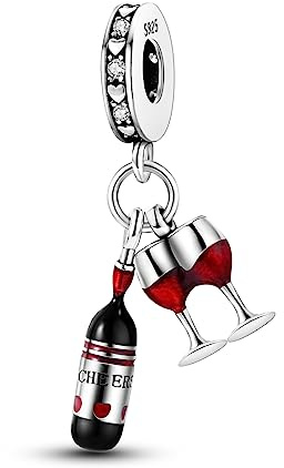 Parmuz 925 Sterling Silver Charm for Bracelet Necklace Pendant Beads Woman