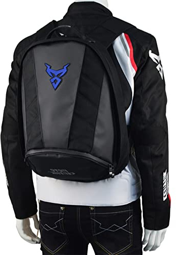 ulapithi Sac À Moto Étanche, Sacs À Moto pour Hommes, Sac À Dos pour Ordinateur Portable Sac Voyage pour Homme Voyager Camping Moto Cyclisme Stockage, AccessoireMoto