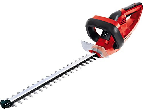 Einhell 45cm (18 Inch) Electric Hedge Trimmer - Laser-Cut Diamond-Ground Steel Blades with 12mm Cutting Thickness - GH-EH 4245 Lightweight Hedge Cutter, Powerful, Safe and Easy to Use 3403461