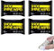 Schuh-Tücher,Schuh Sneaker Wipes,Schuhtücher Set,Reiniger Quick Wipes Wegwerf Reise Portable Schmutzflecken,Travel Portable Sneakers Cleaning Wet Wipes,4 * 12Stück