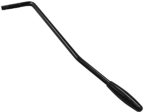 Murtenze 6MM Tremolo Arm Electric Guitar Tremolo, Whammy Bar with Tip Thread Metal Single Tremolo Arm for Squier Stratocaster Electric Guitar Tremolo System (Black)