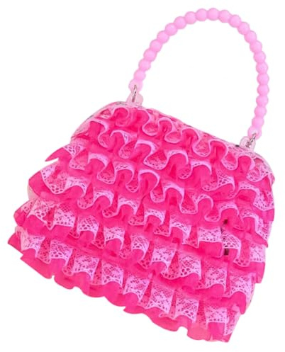 TOYANDONA Bolso De Mano Luminoso De PVC para Mujeres Bolsa De Almacenamiento y Diseño Elegante y