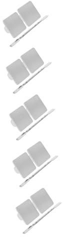 POPETPOP 5 Sets Ring Palette Couture Highlighter Charms Revolution Makeup Nail Polish Cream Contour Nail Plate Gel Nail Art Kit Makeup Kit Nail Art Accessories Puff Silver Stainless Steel