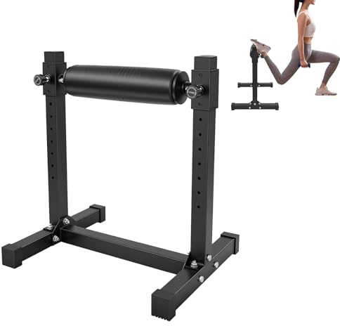 POTYYH Soporte para sentadillas – Split Squat Stand con acolchado de espuma de hasta 200 kg – Estante ajustable para sentadillas para casa, gimnasios, actividades al aire libre