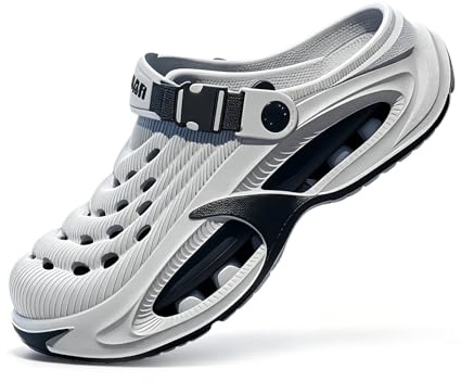 Tencipeda Classic Clog for Men & Women, Breathable Platform Clogs with Cushioned EVA Sole for Pool Garden Indoor Outdoor