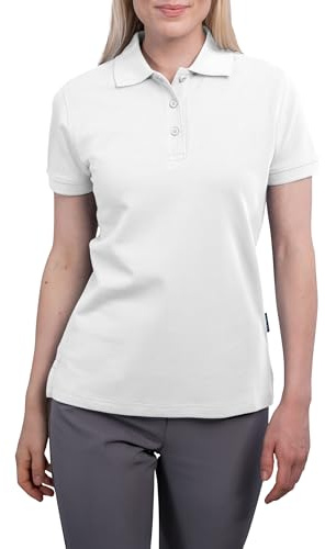 HRM 401 Polo Shirt, Blanc, S Women's