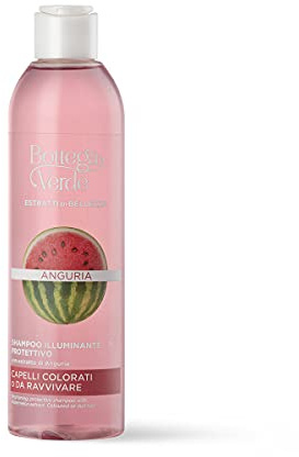 Bottega Verde, Estratti di bellezza - Anguria - Shampoo protettivo illuminante - con estratto di Anguria (250 ml) - capelli colorati o da ravvivare