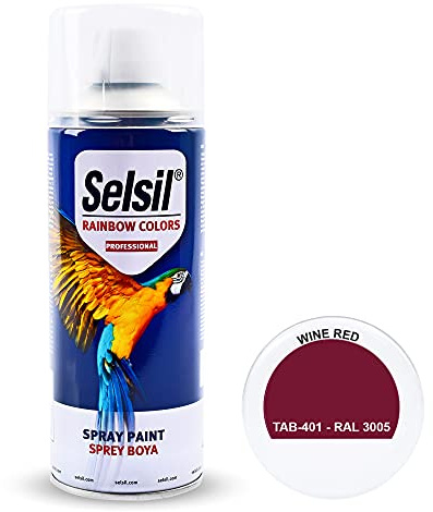 Generisch Selsil Spray Paint (Weinrot)